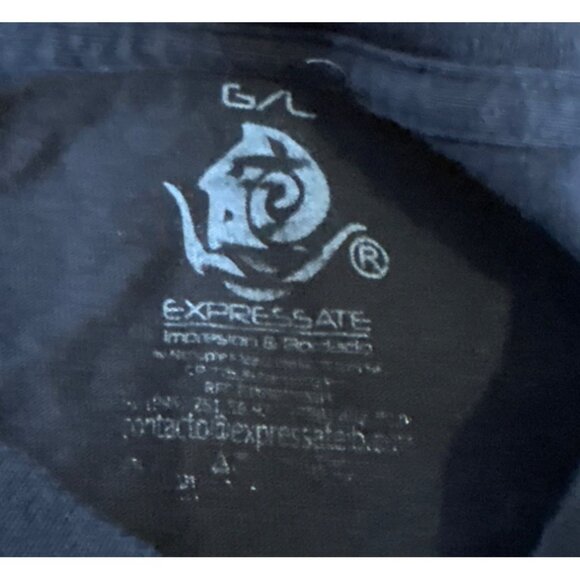 Bob Marley Shirt Cancun Mexico Graphic T-Shirt Size Large Black with Signature - Picture 5 of 5